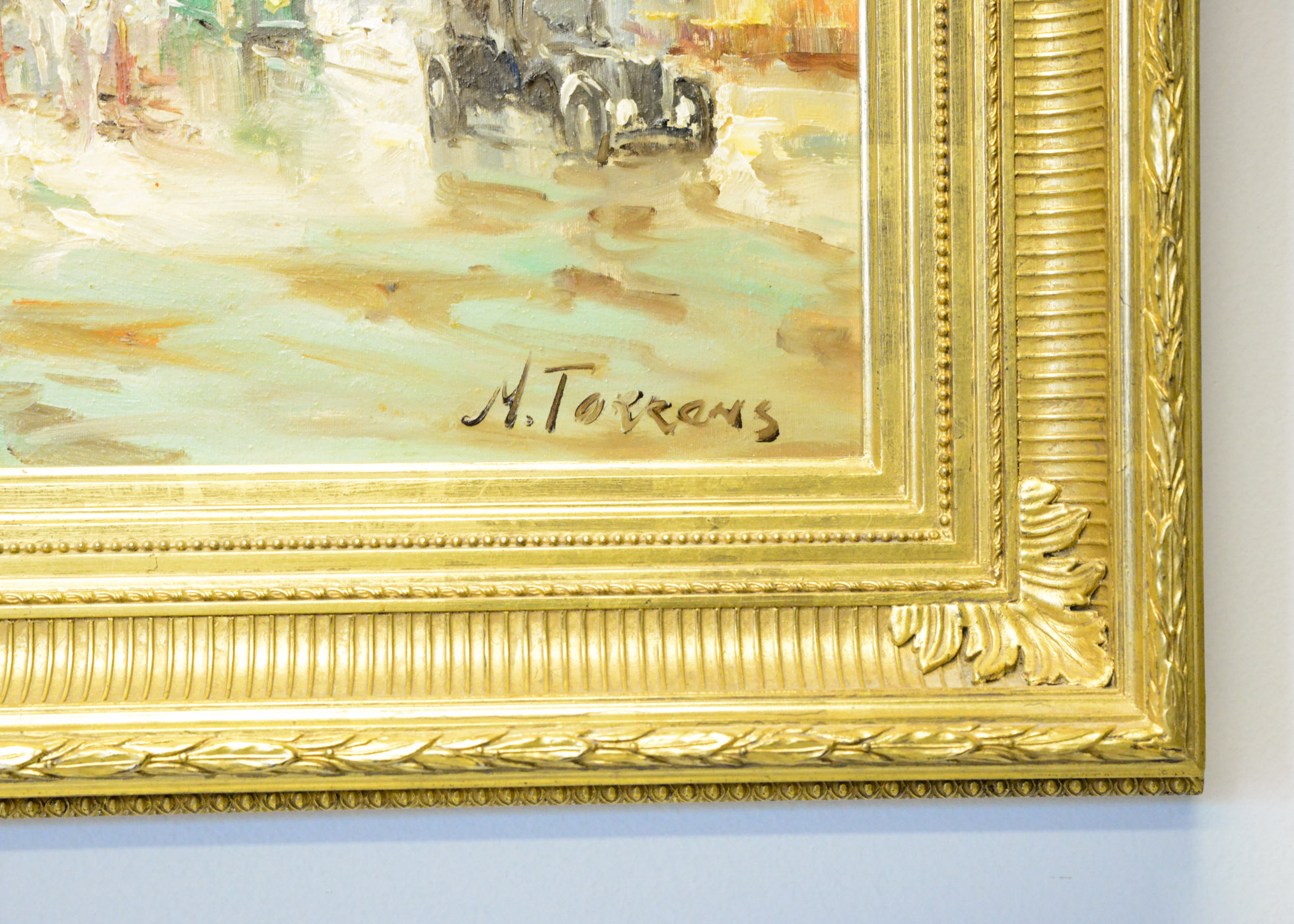 M. Torrens Signed Original Oil on Canvas