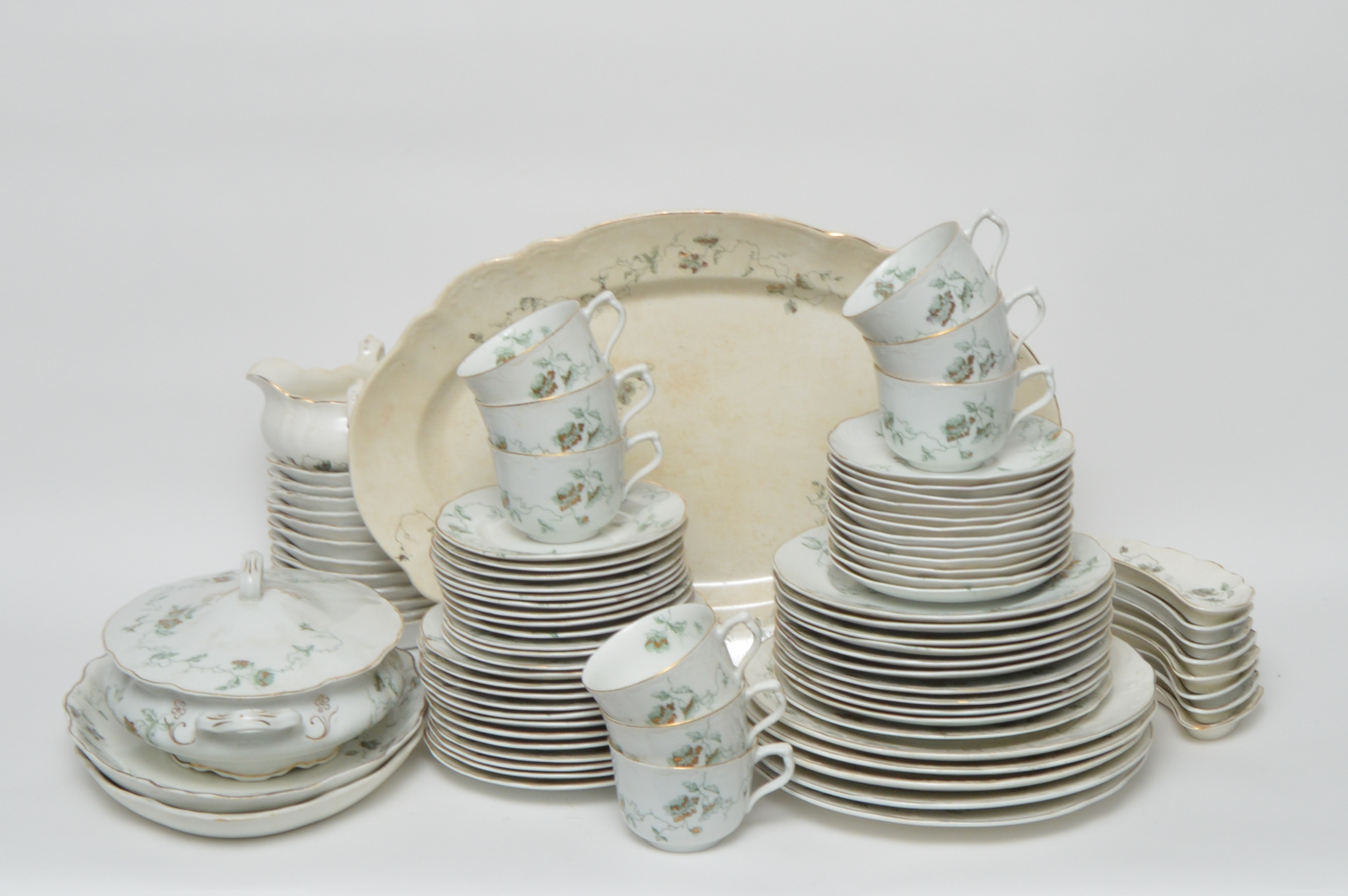 Antique Onondaga Pottery Co Porcelain China Set