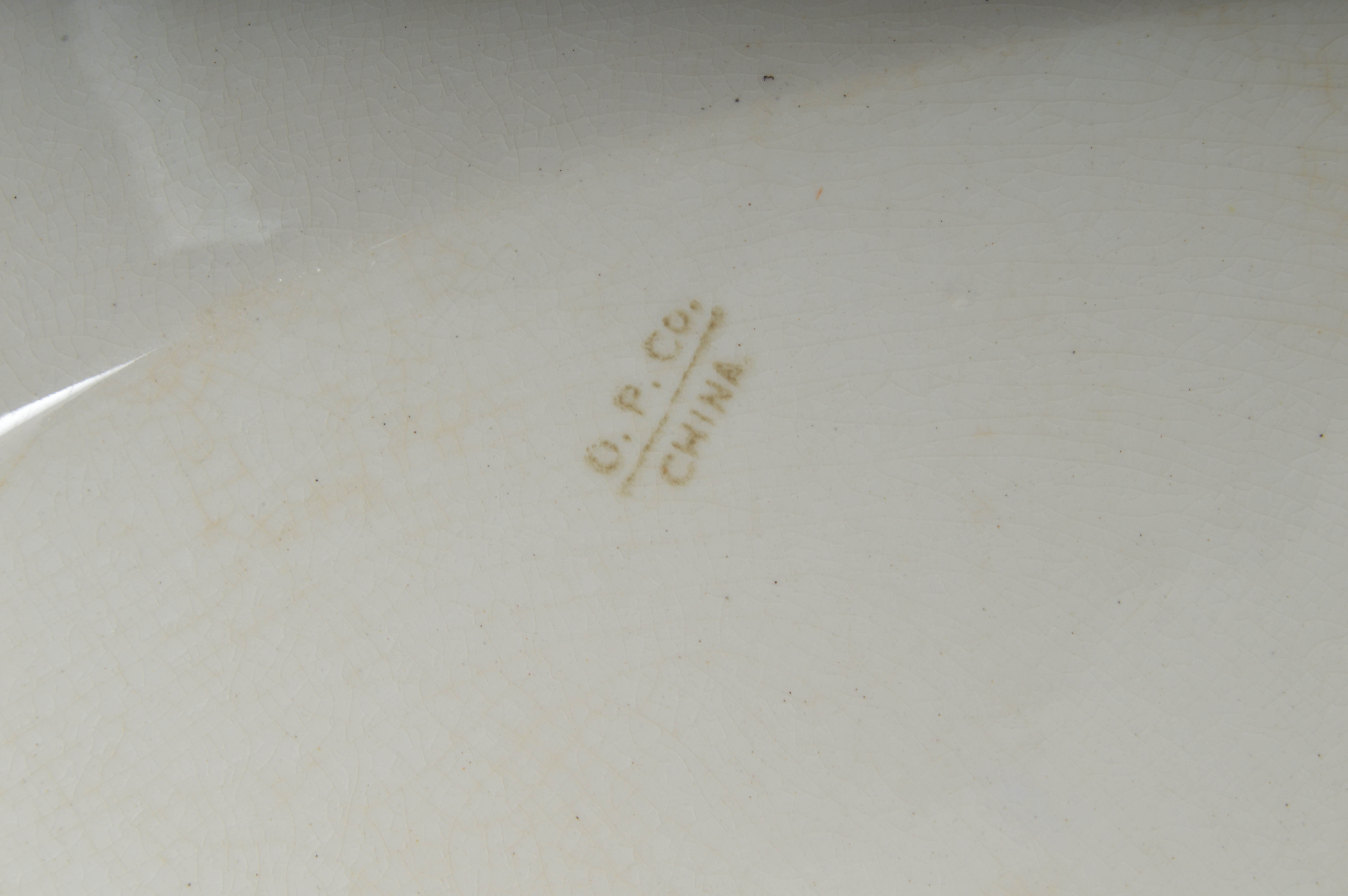 Antique Onondaga Pottery Co Porcelain China Set