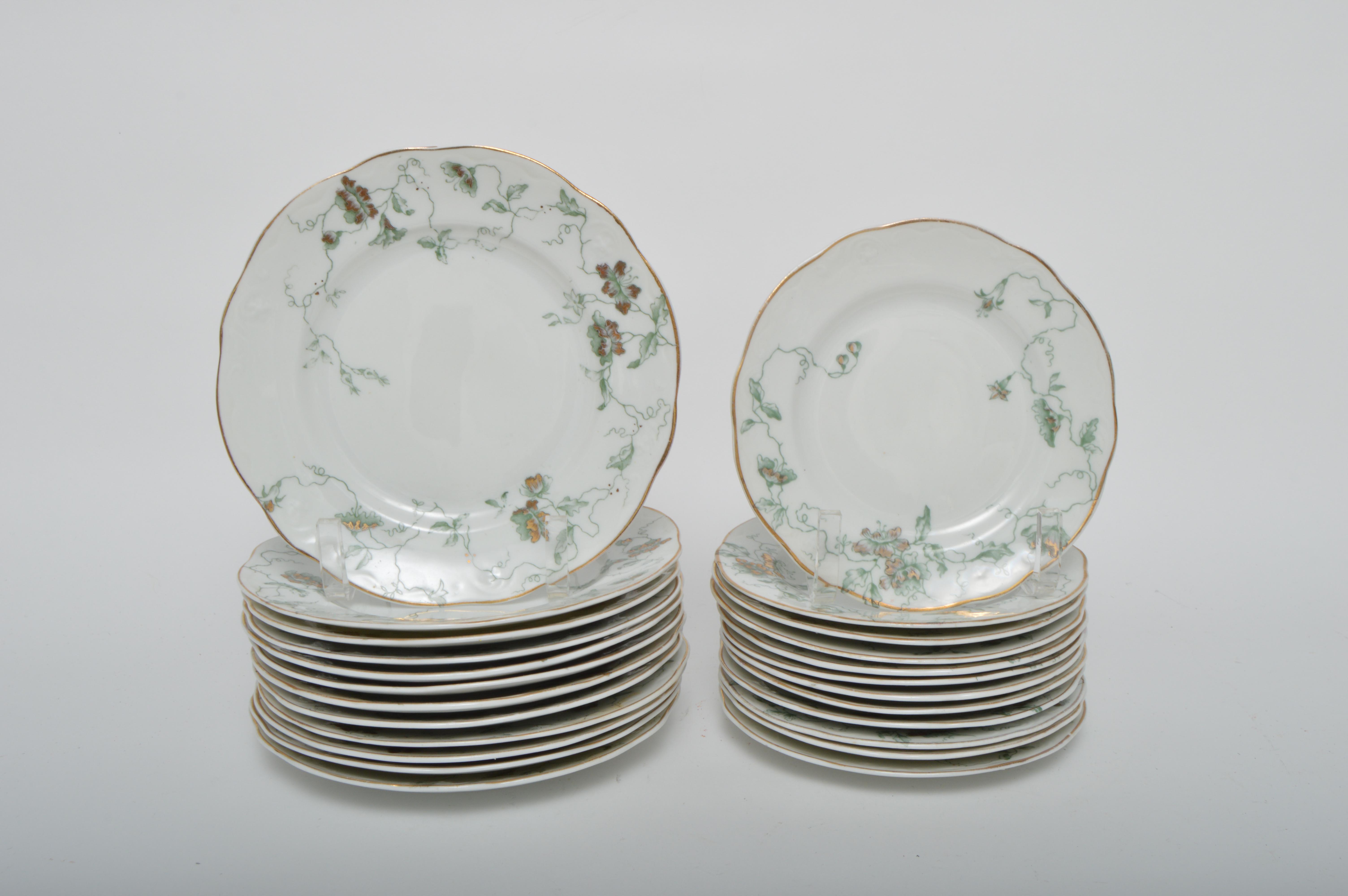 Antique Onondaga Pottery Co Porcelain China Set