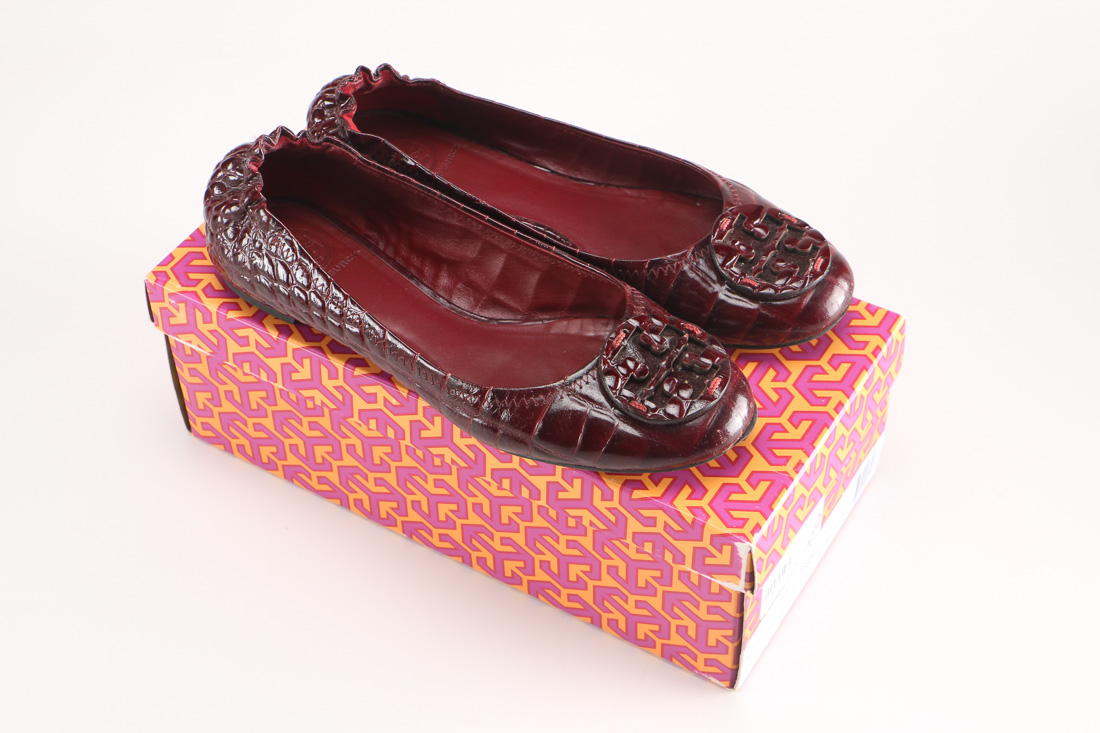 Tory Burch Ballerina Flats and Via Spiga Open Toe Heels