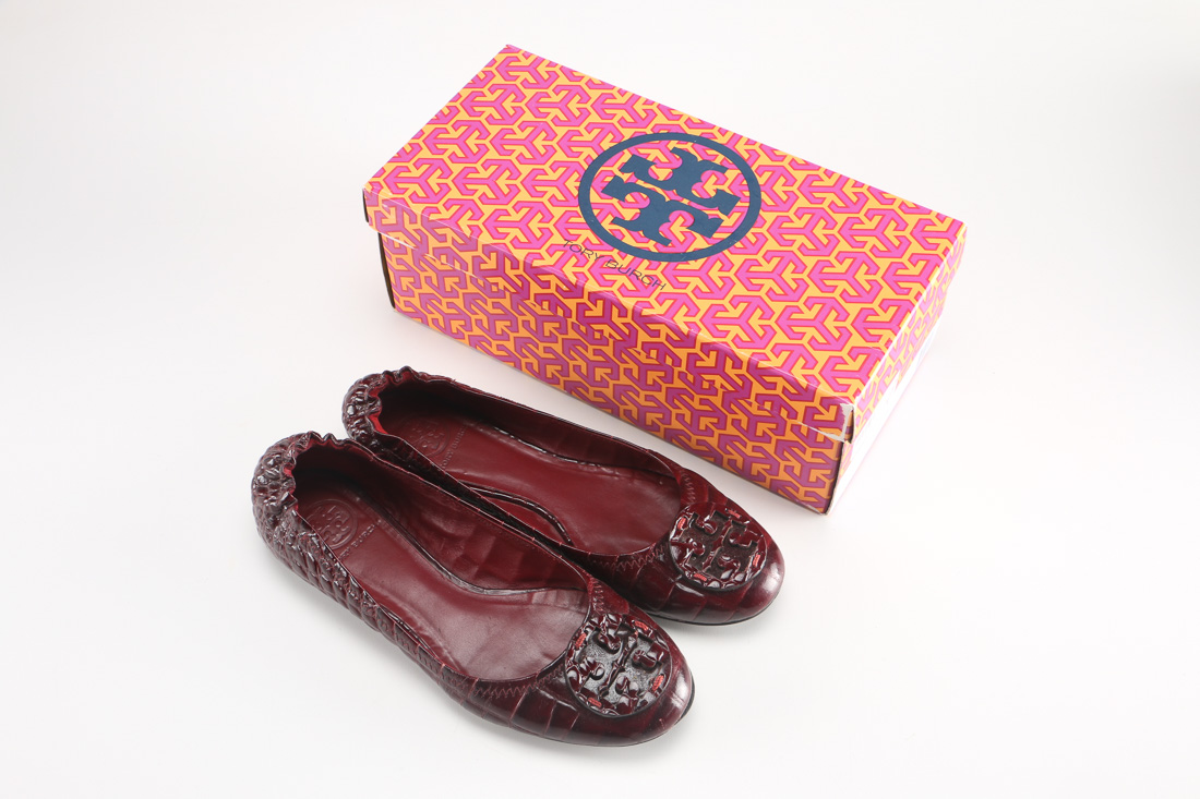 Tory Burch Ballerina Flats and Via Spiga Open Toe Heels