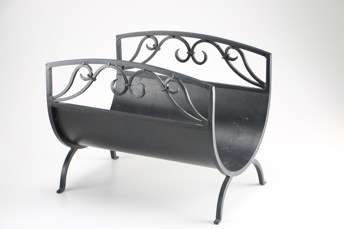 Wrought Iron Firewood Rack