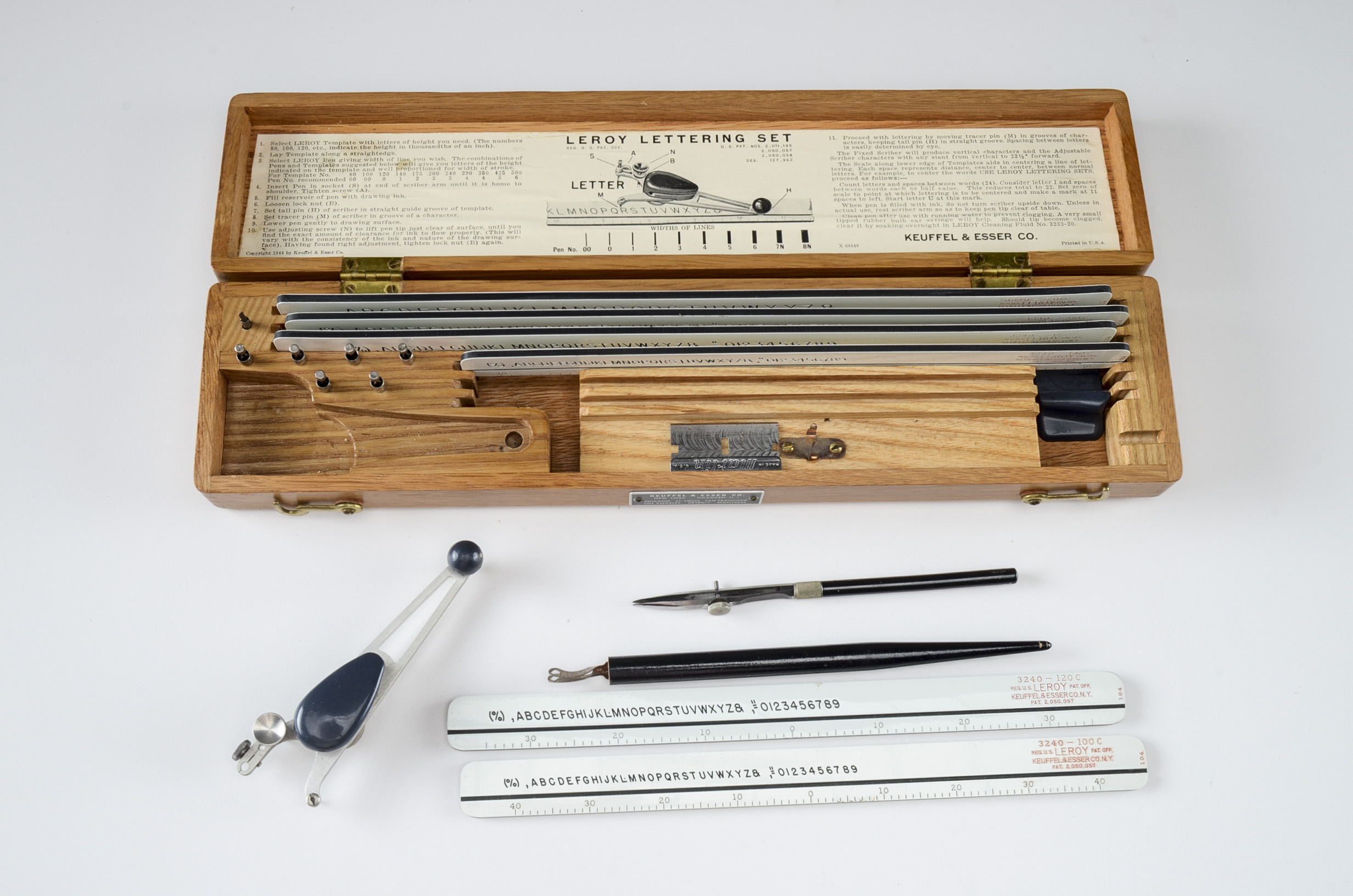 Vintage Keuffel & Esser Leroy Lettering Set