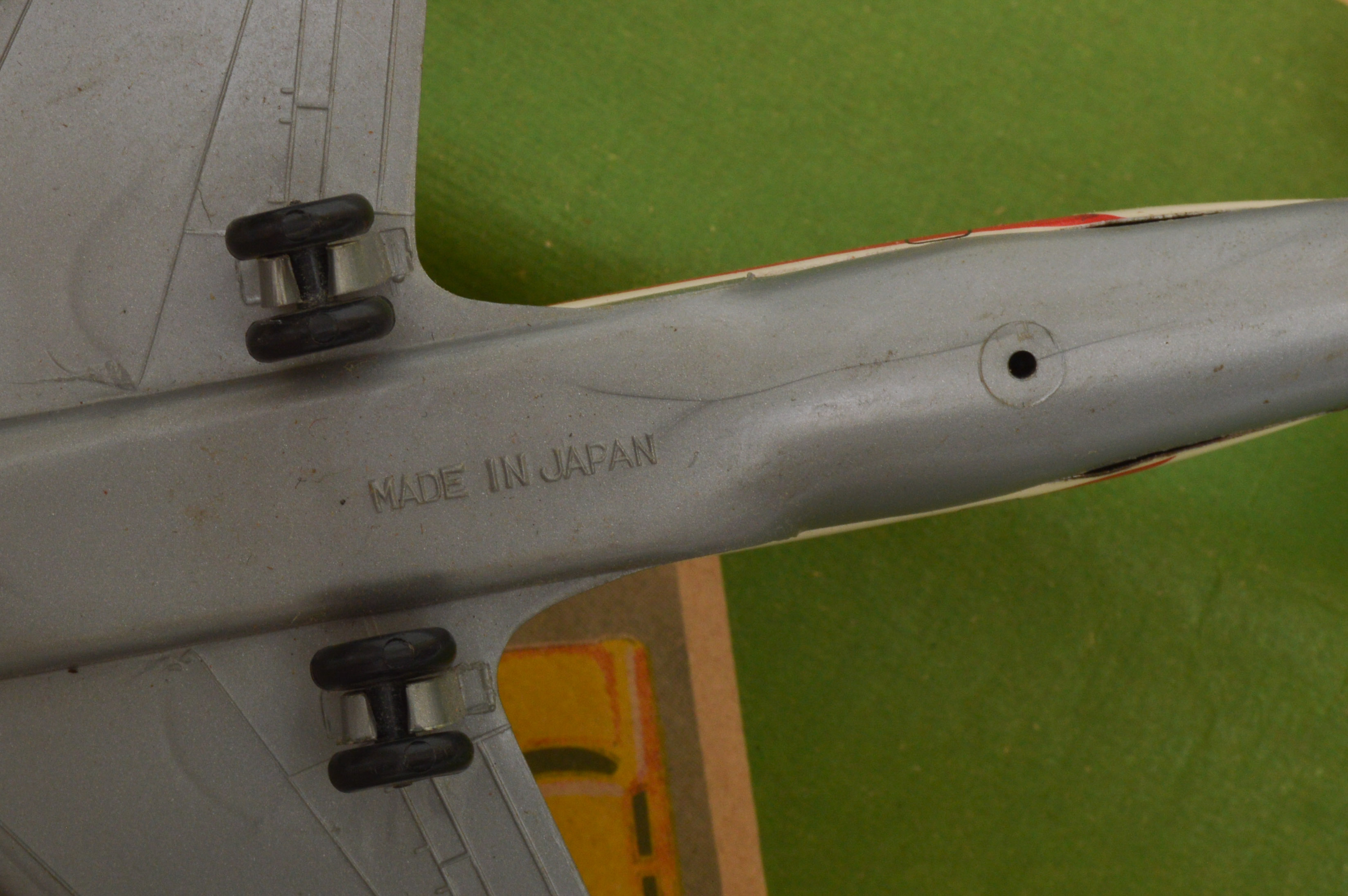 Vintage Toy Airport Terminal and Tarmac