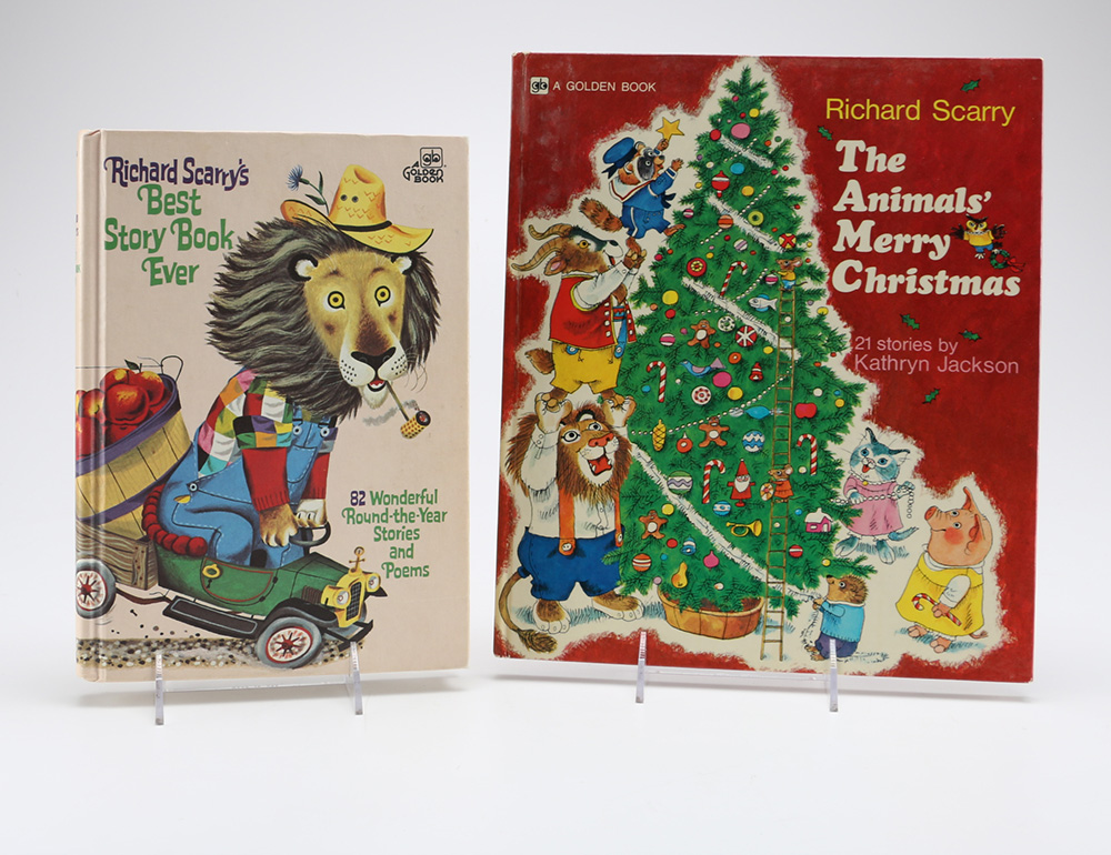 Collection of Richard Scarry Children's Books