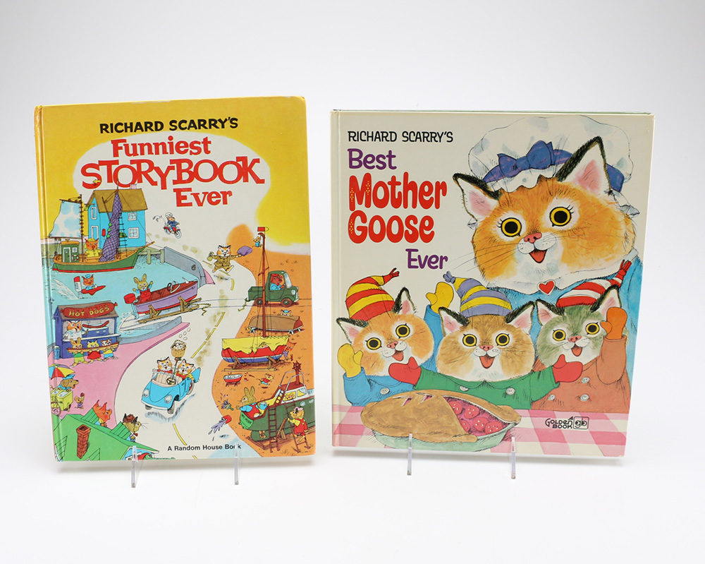 Collection of Richard Scarry Children's Books