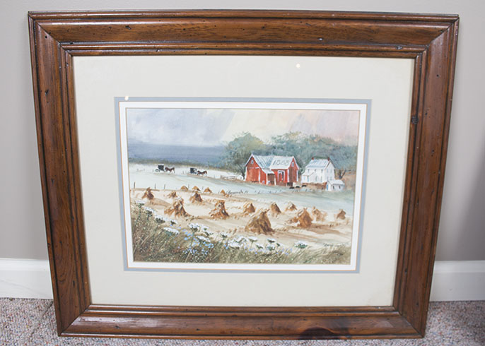 Three Signed Watercolor Paintings by Ed Gifford
