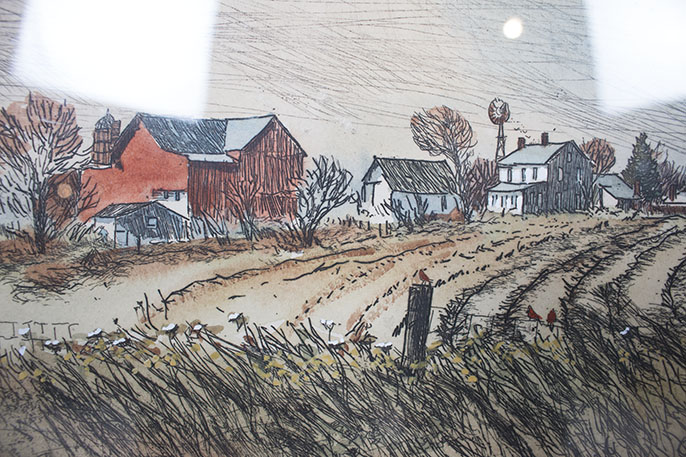 Three Signed Watercolor Paintings by Ed Gifford