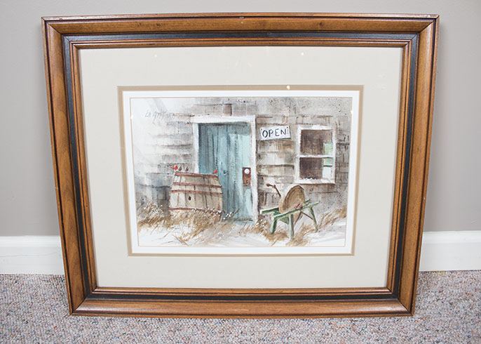 Three Signed Watercolor Paintings by Ed Gifford