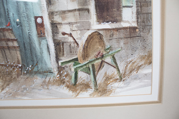 Three Signed Watercolor Paintings by Ed Gifford