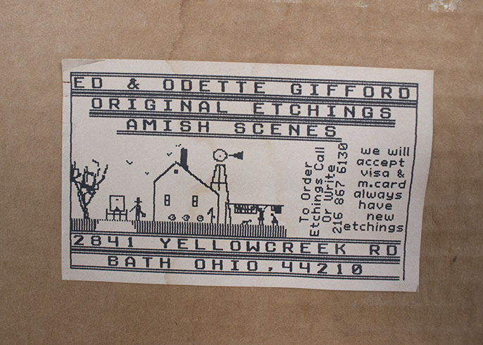 Three Signed Watercolor Paintings by Ed Gifford