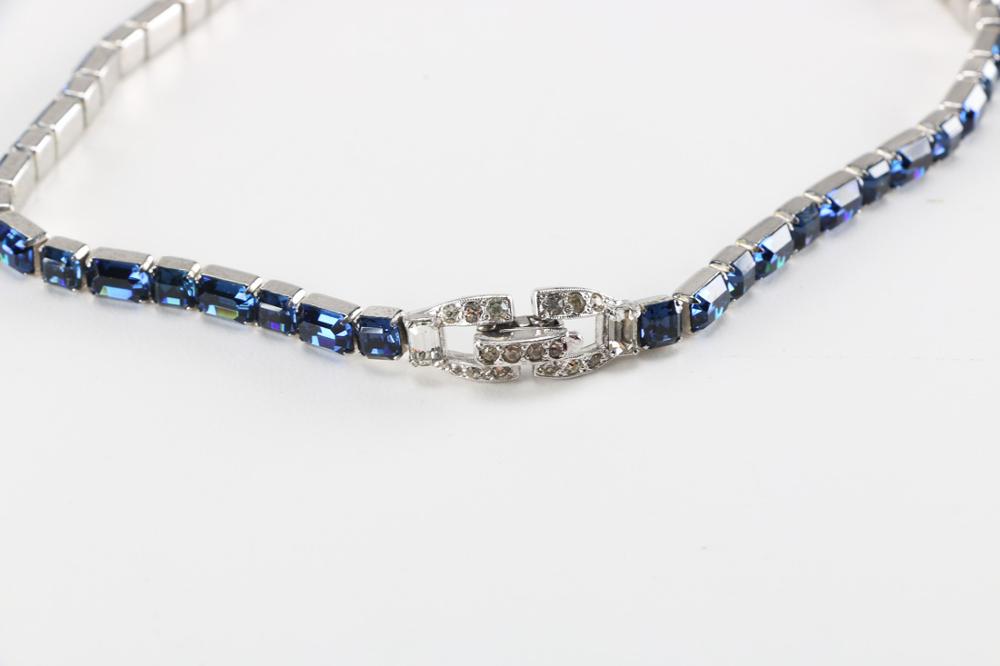 Collection of Vintage Rhinestone Jewelry Including Mazer Brothers