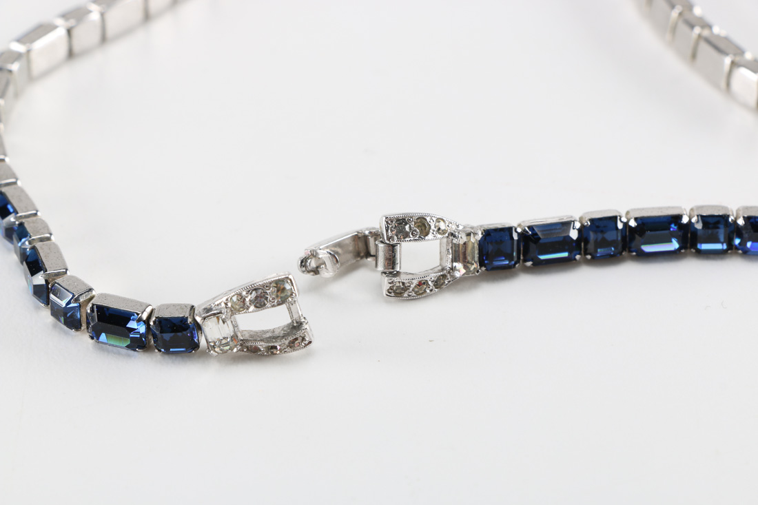 Collection of Vintage Rhinestone Jewelry Including Mazer Brothers