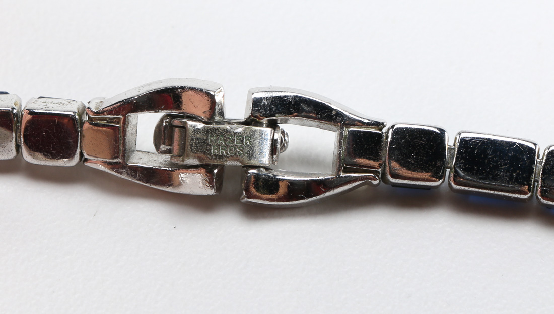 Collection of Vintage Rhinestone Jewelry Including Mazer Brothers