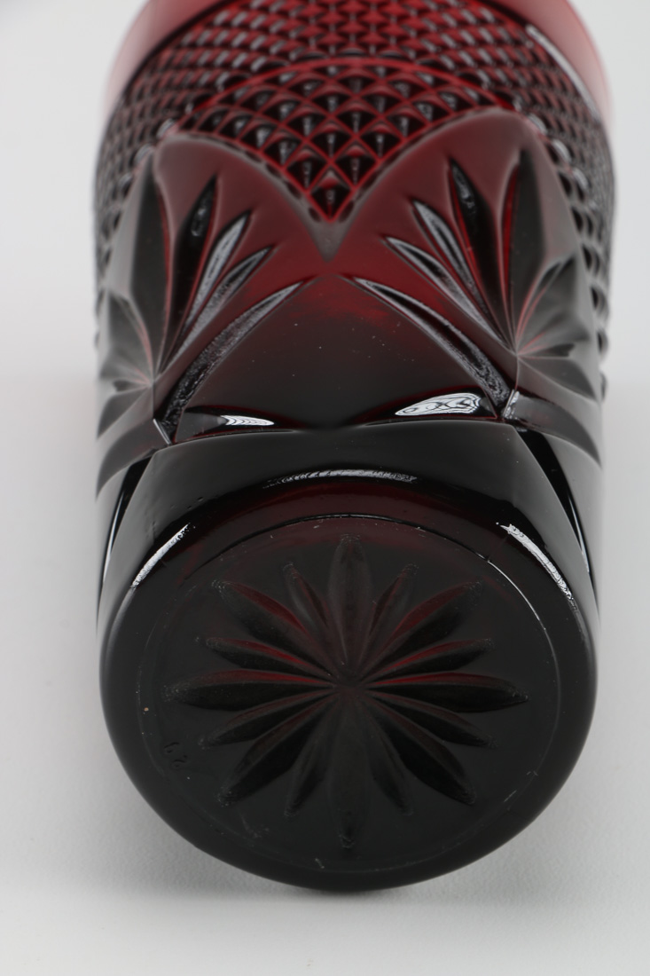 Vintage Luminarc Arcoroc Ruby Red Glassware