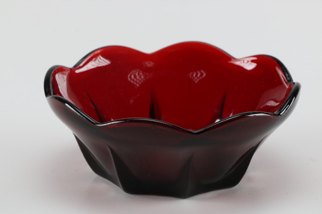 Vintage Luminarc Arcoroc Ruby Red Glassware