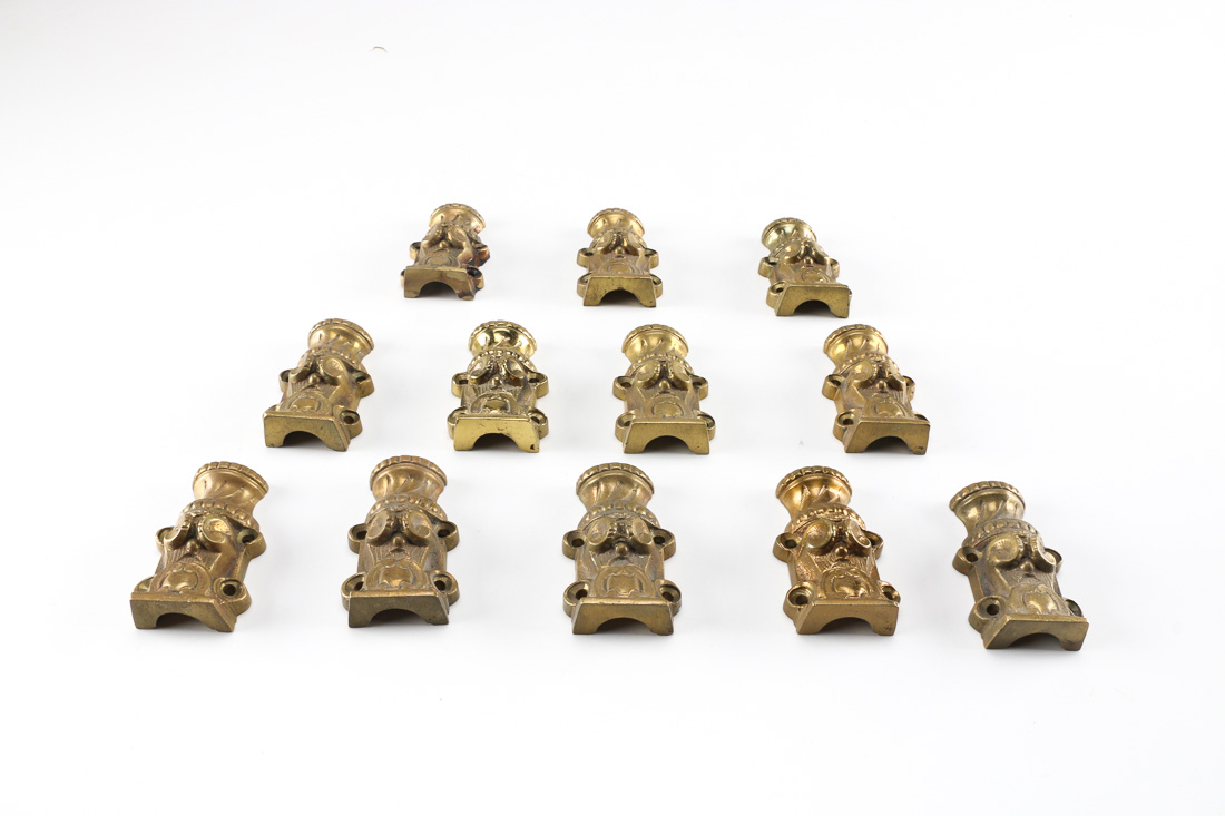 Collection of Vintage Brass Wall Mount Decorations