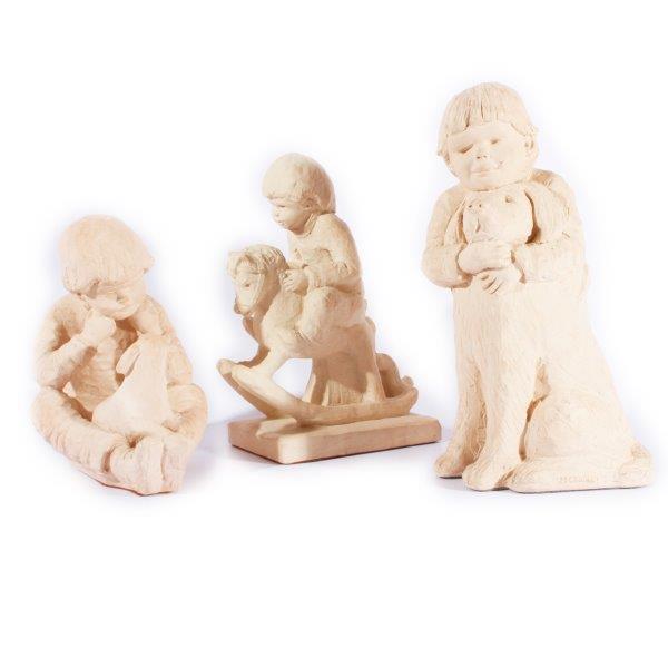 Retired Austin Sculptures from the "Bright Eyes" Collection