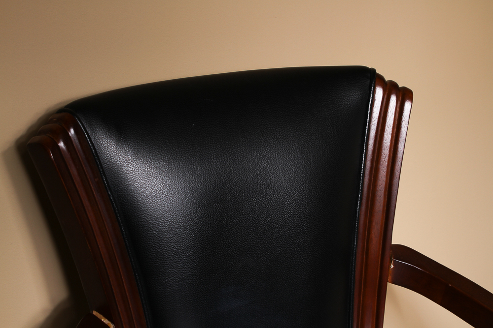 Round Poker Table and Four Matching Chairs