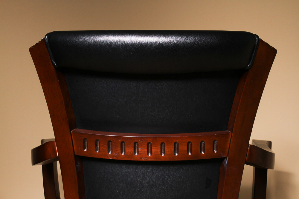 Round Poker Table and Four Matching Chairs