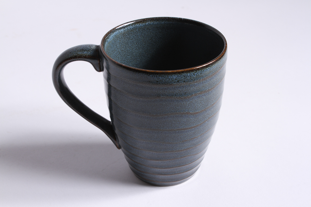 Stoneware Plates and Mugs in Earth Tone Glazes