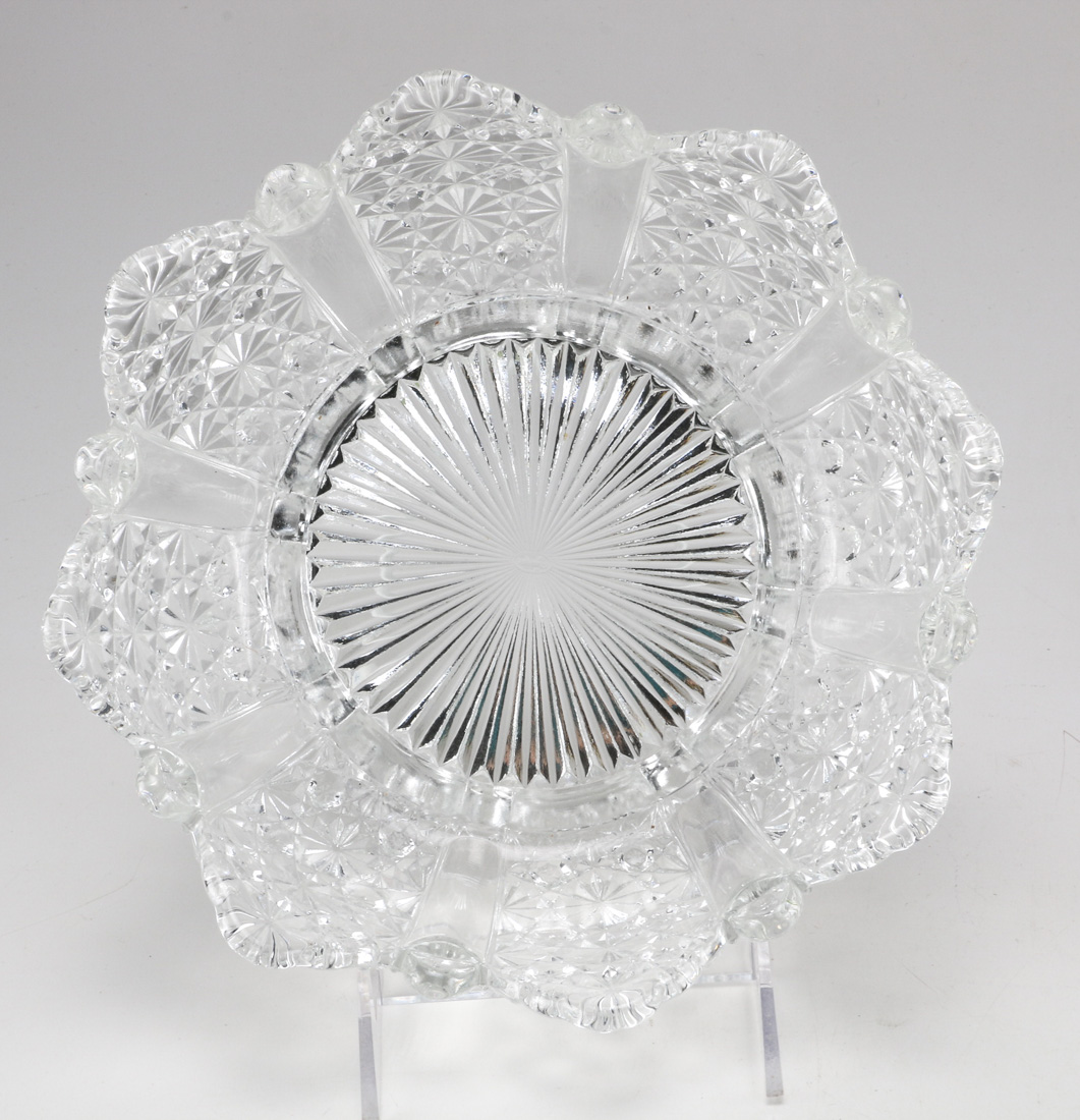 Three Footed Glass Bowls