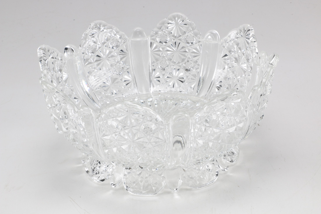 Three Footed Glass Bowls