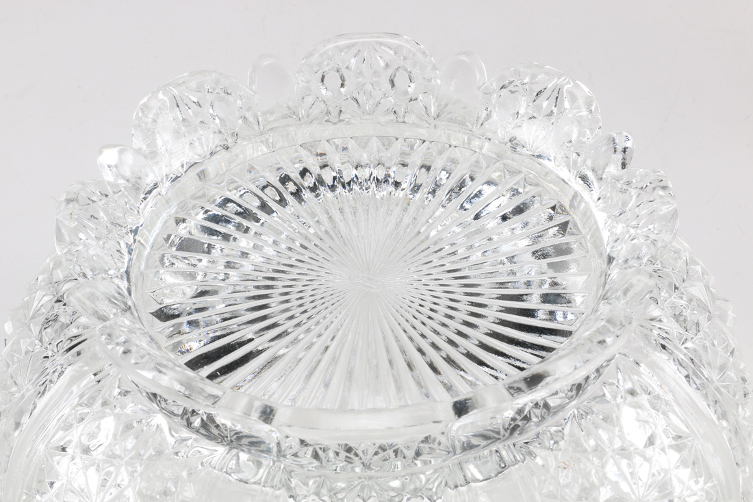Three Footed Glass Bowls