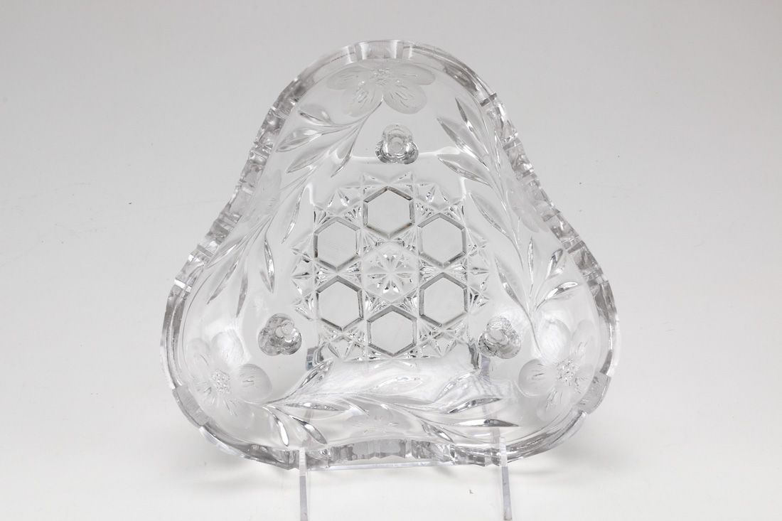 Three Footed Glass Bowls