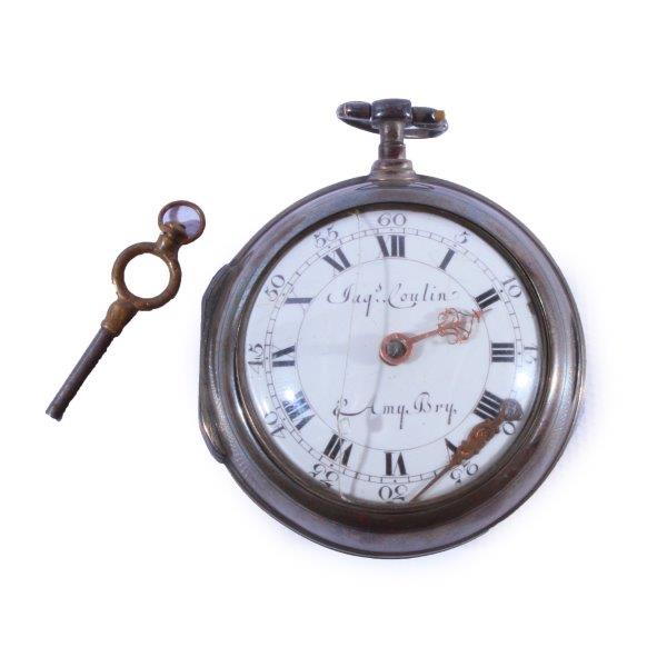 Jacques Coulin & Amy Bry Verge Fusee Pair-Cased Pocket Watch