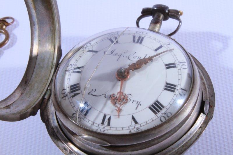 Jacques Coulin & Amy Bry Verge Fusee Pair-Cased Pocket Watch