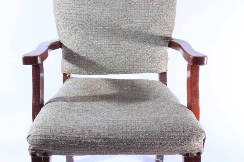 Vintage Upholstered Child's Arm Chair