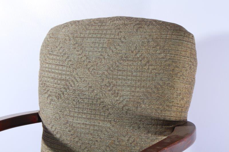 Vintage Upholstered Child's Arm Chair