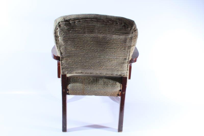 Vintage Upholstered Child's Arm Chair