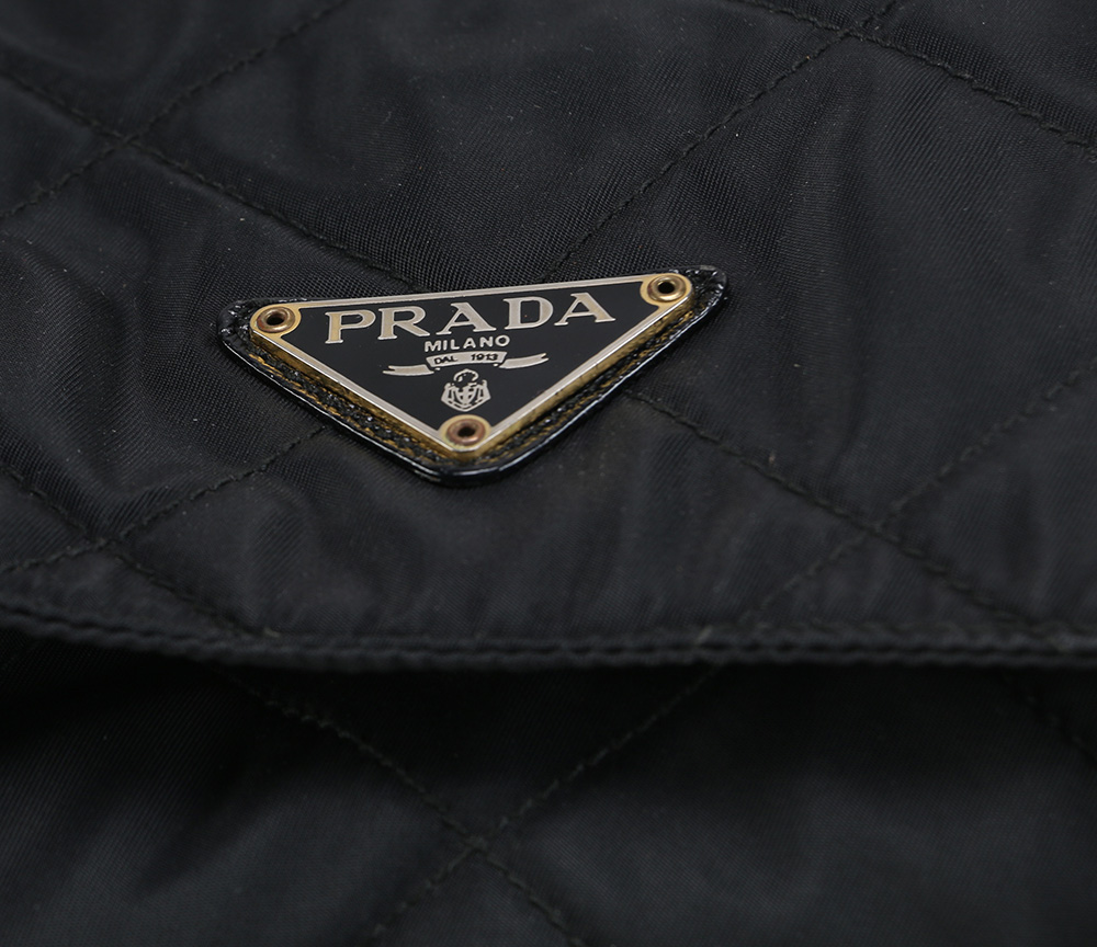 Black Prada Shoulder Bag