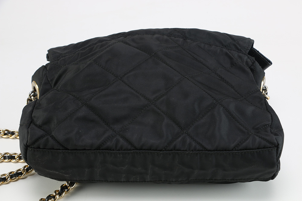 Black Prada Shoulder Bag
