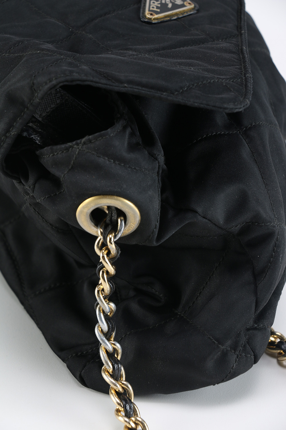 Black Prada Shoulder Bag