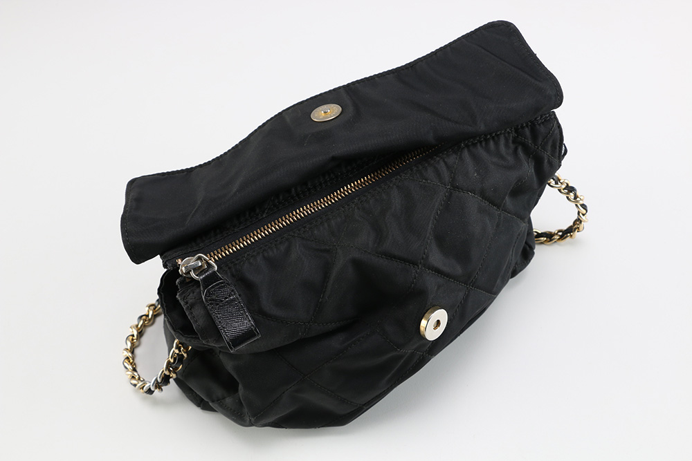 Black Prada Shoulder Bag