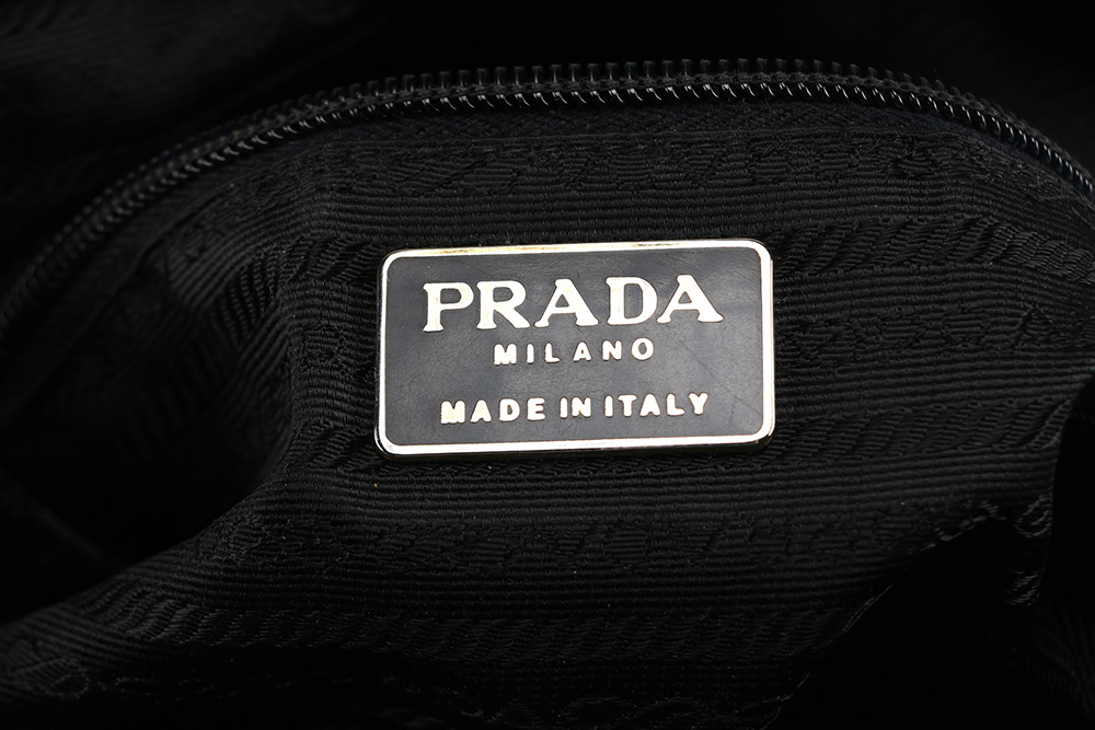 Black Prada Shoulder Bag