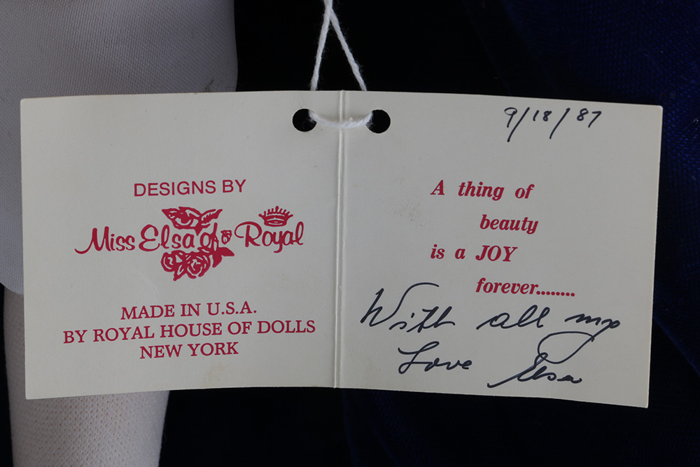 Pair of 1987 Disney's "Snow White" Collector's Dolls