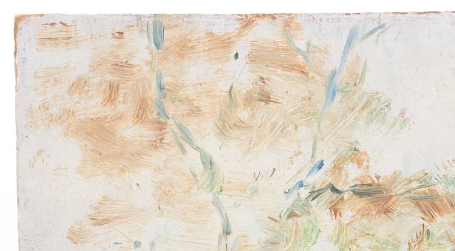 Dora McCollister Original Double-Sided Oil Painting on Board