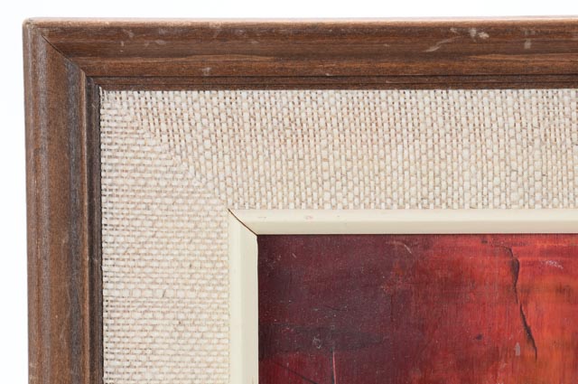 W.T. Carlsen Original Oil on Board Modernist Cityscape