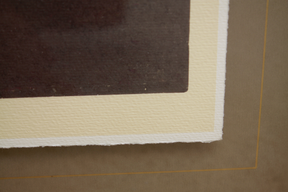 Framed Giclee Prints of Antique Cabinets