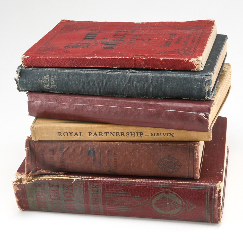 Collection of Hymnals and Bible