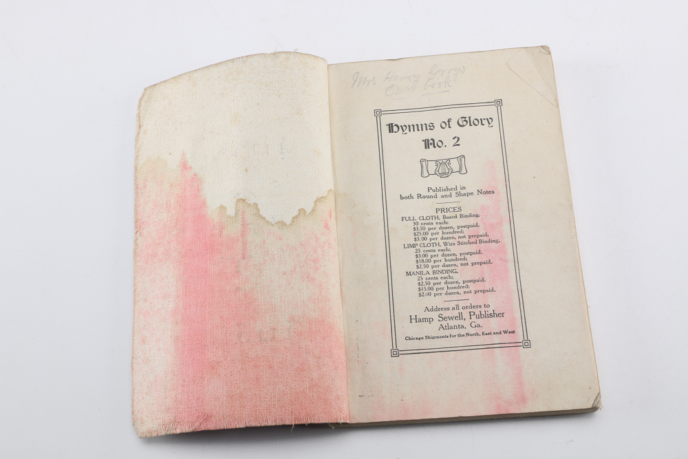 Collection of Hymnals and Bible