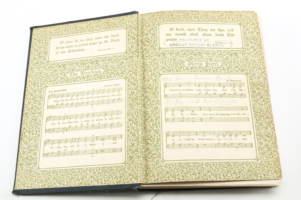 Collection of Hymnals and Bible