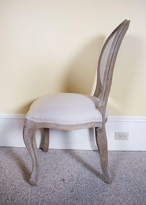 Contemporary Rustic Dining Table with Eight Arhaus "Margot" Chairs