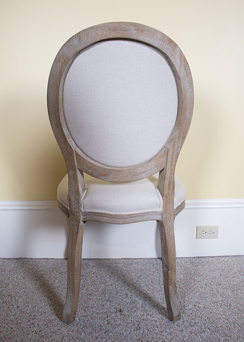Contemporary Rustic Dining Table with Eight Arhaus "Margot" Chairs