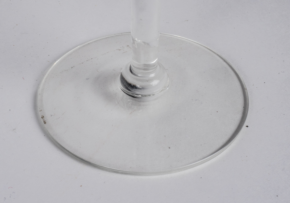 Vintage Floral Etched Port Glasses